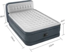Intex 64448 - Queen Deluxe Ultra-Plush Zelfopblazend 2-persoons Luchtbed Met Hoofdboord (203x152x46cm) -Home Furniture Shop 1200x972 2