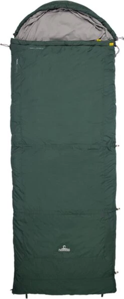 NOMAD® Triple-S Premium Plus Slaapzak (Links) | 220x80cm Groen | Lichtgewicht & Kwalitatief | Slaapzak | Incl Hoes -Home Furniture Shop 499x1200