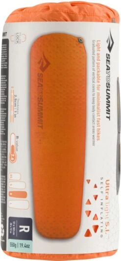 Sea To Summit UltraLight S.I. Regular - Zelf Opbaasbare Slaapmat - 2.5cm - 550g - Oranje -Home Furniture Shop 556x1200 1