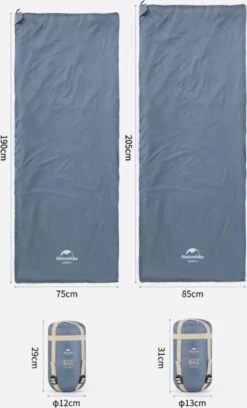 Naturehike® Slaapzak - Lichtgewicht - 205*85cm - Compact - Waterdicht - 3 Seizoenen Slaapzak Lente, Zomer & Herfst - Outdoor - Slaapzakken Volwassen & Kinderen -Home Furniture Shop 726x1200