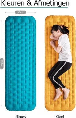 Naturehike® 3D Luchtmatras Premium - Comfortabel R-waarde 2.0 - Extra Dikke Slaapmat - Luchtbed Kamperen - Opblaasbaar Matras - Lichtgewicht - Outdoor - Camping -Home Furniture Shop 780x1200