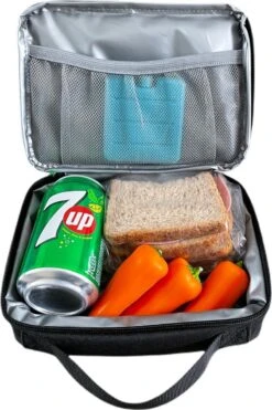 Brisby 4 Laags Geïsoleerde Koeltas - Lunchtas 1.5 Liter - Zwart -Home Furniture Shop 800x1200 4