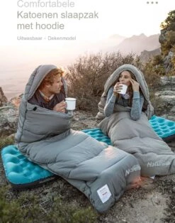 Naturehike® Slaapzak Katoen - 6 Tot 1 Graden - Slaapzakken Volwassenen - 220*80cm - 4 Seizoenen Slaapzak Lente, Zomer, Herfst & Winter - Lichtgewicht & Waterdicht -Home Furniture Shop 943x1200